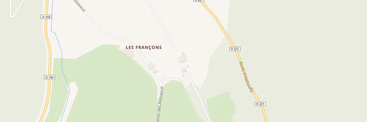 Plan du 525 Che des Francons à Saint-Martin-en-Vercors