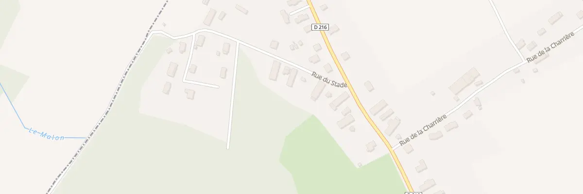 Plan du 3 Rue du Stade à Pleure