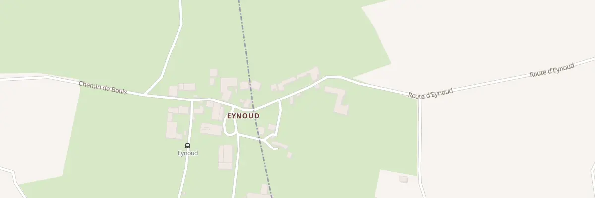Plan du 1335 Rte d’Eynoud à Chélieu
