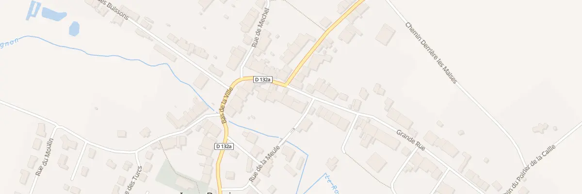 Plan du 6 Rue Grande Rue à Is-en-Bassigny