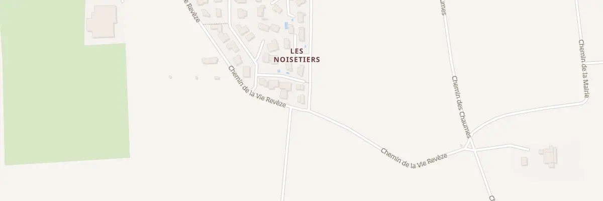 Plan du 403 Che de la Vie Revèze à Colombe