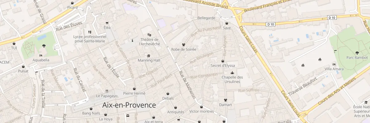 Plan du 8 Rue Boulegon à Mallemort
