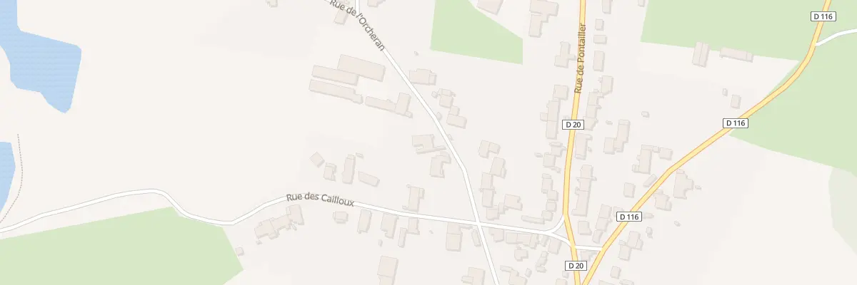 Plan du 5 Rue de l’Orcheran à Vielverge
