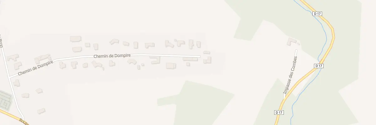 Plan du 46 Che de Dompire à Sainte-Blandine
