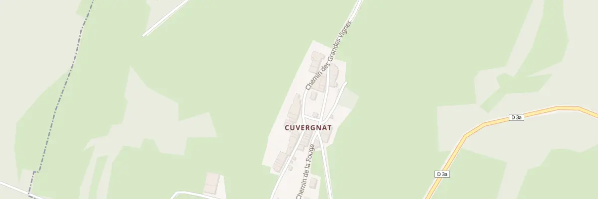 Plan du 55 Che des Grandes Vignes à Corveissiat
