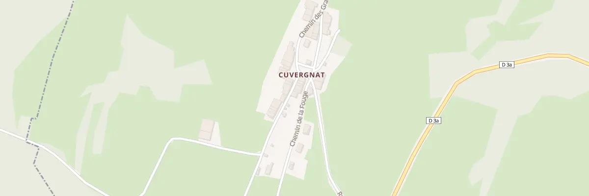 Plan du 33 Che du Vin à Corveissiat