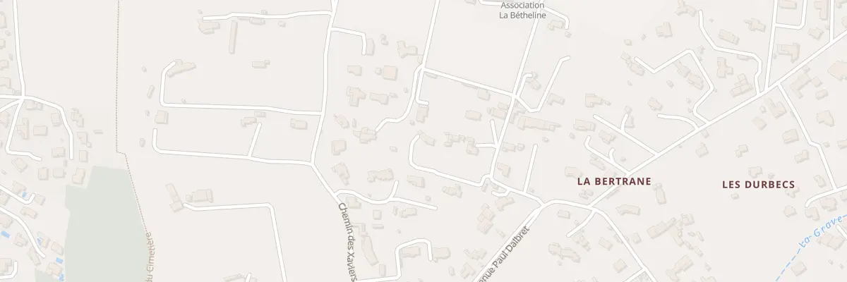 Plan du 10 Che de la Betheline à Marseille 13e Arrondissement