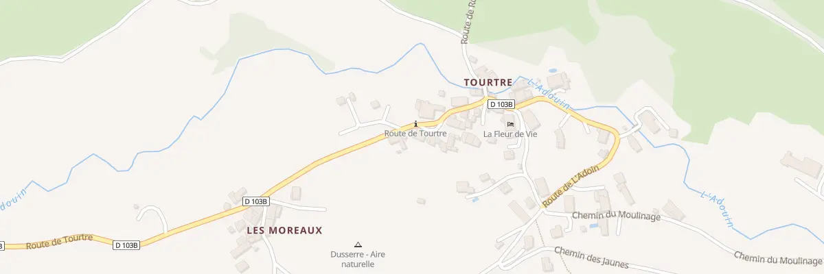 Plan du 1 Pl de Tourtre à Saint-Martin-en-Vercors