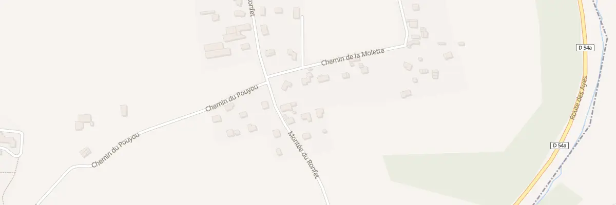 Plan du 1112 Mte du Ronfet à La Tour-du-Pin