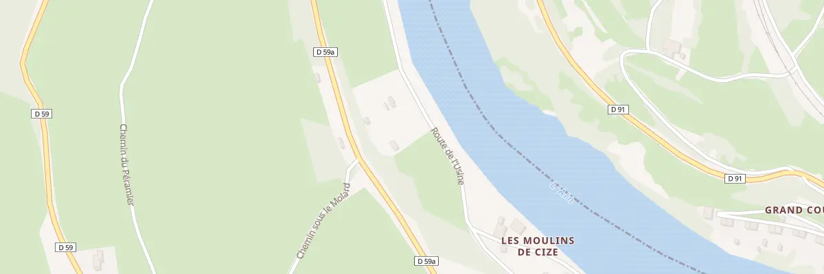 Plan du 5071 Au Champ de la Riviere à Cize