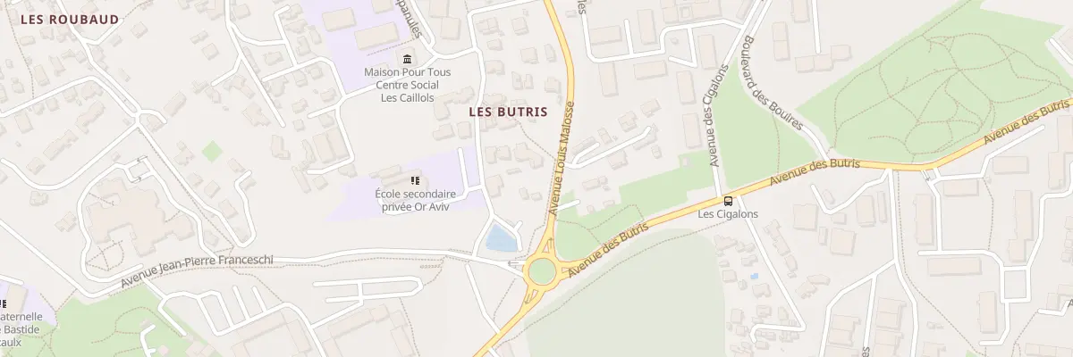 Plan du 32 Av Louis Malosse à Marseille 12e Arrondissement
