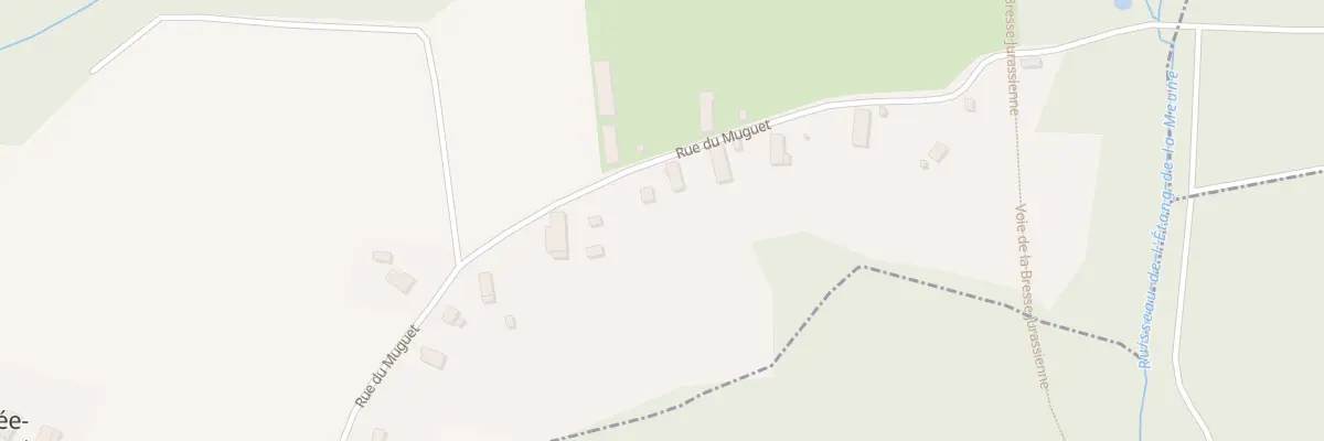 Plan du 14 Rue du Muguet à Chaînée-des-Coupis