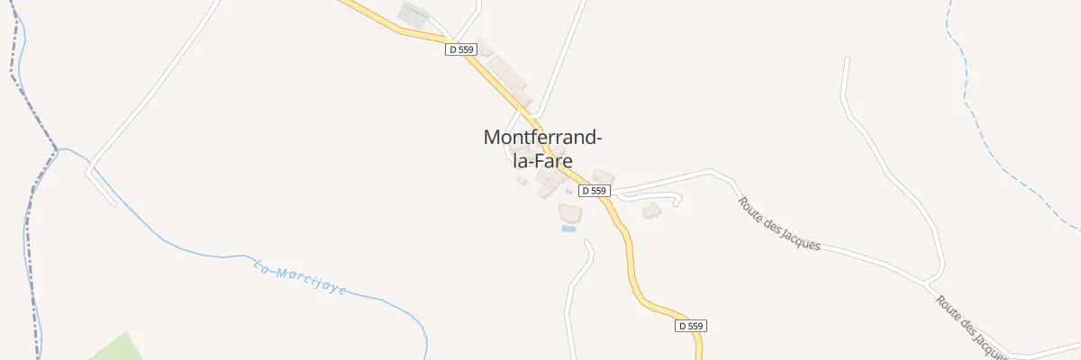 Plan du 5029 Le Village à Montferrand-la-Fare