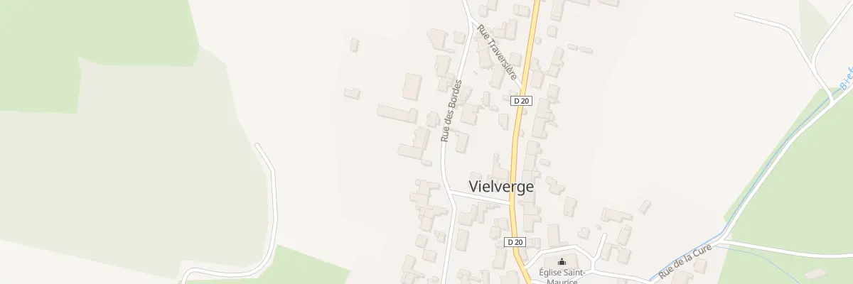 Plan du 23 Rue des Bordes à Vielverge