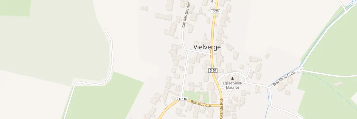 Plan du 13 Rue des Bordes à Vielverge