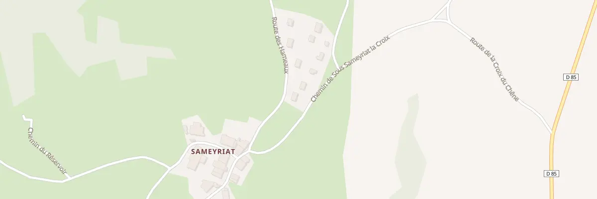 Plan du 5112 Sameyriat à Challes-la-Montagne