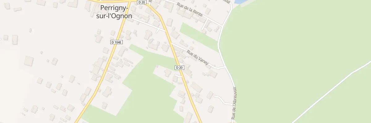 Plan du 15 Rte de Pesmes à Perrigny-sur-l’Ognon