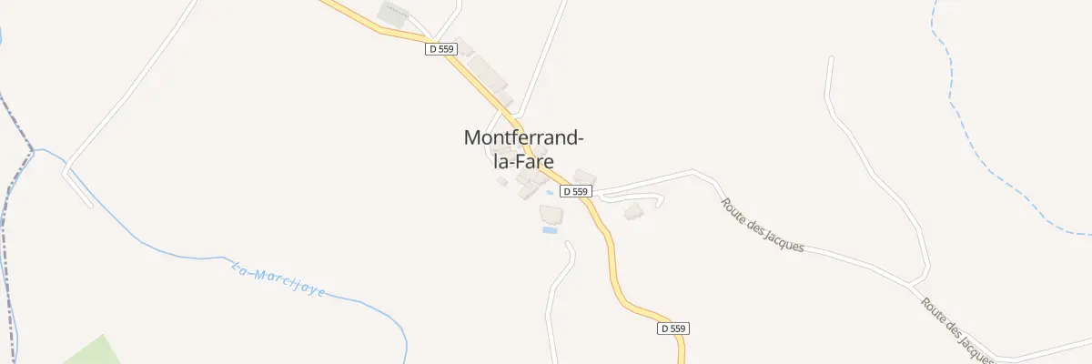 Plan du 5023 Le Village à Montferrand-la-Fare