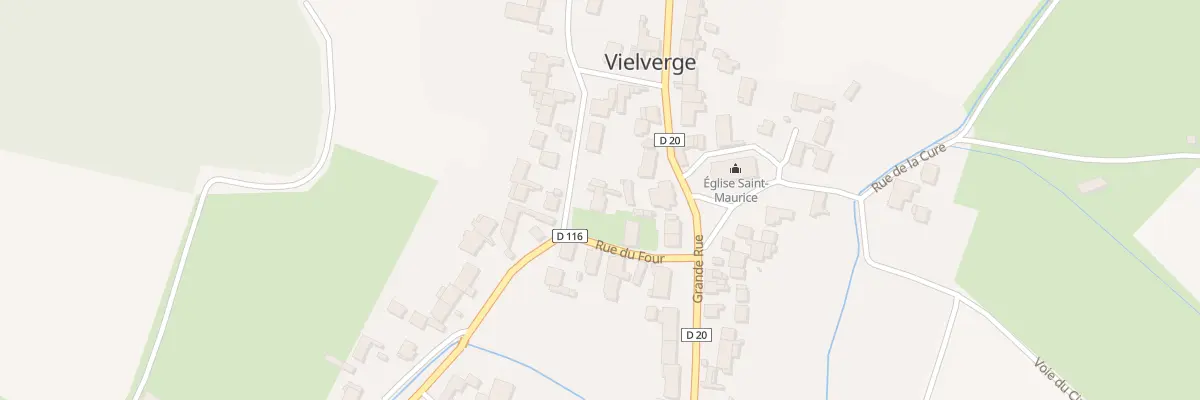 Plan du 13 Vc Grande Rue à Vielverge