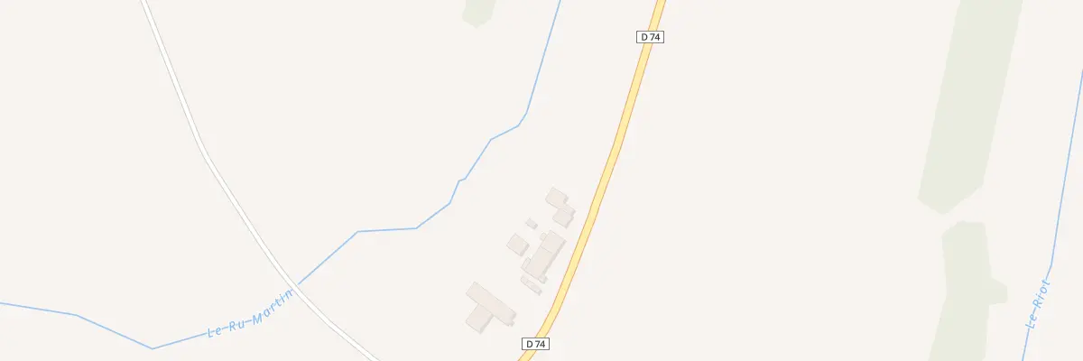 Plan du 2 Les Perrieres à Frécourt