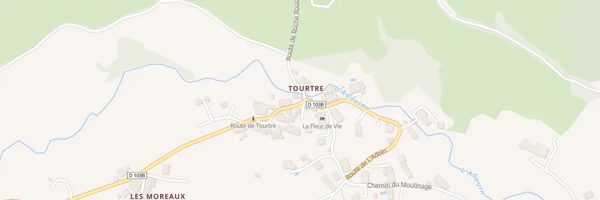 Plan du 45 Rte de l’Adoin à Saint-Martin-en-Vercors