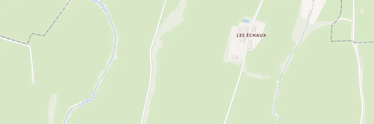 Plan du 1 Les Échaux à Montfleur