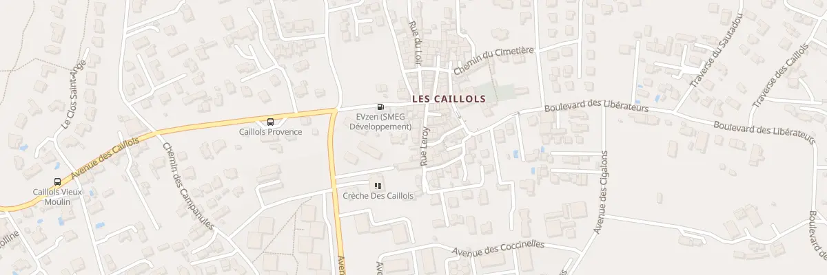 Plan du 8 Rue leroy à Marseille 12e Arrondissement