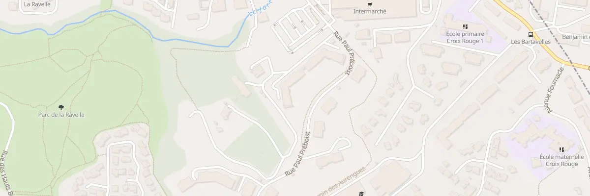 Plan du 31 Rue paul preboist à Marseille 13e Arrondissement