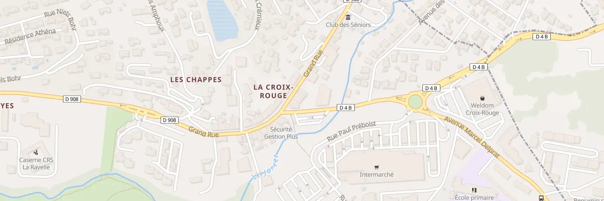 Plan du 38 Grand Rue Louis Fabry à Marseille 13e Arrondissement
