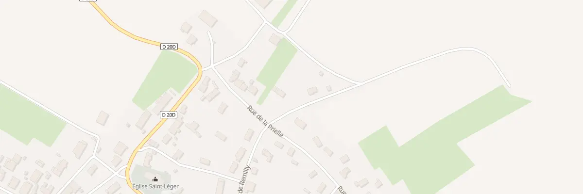 Plan du 1A Imp du Gorget à Flammerans
