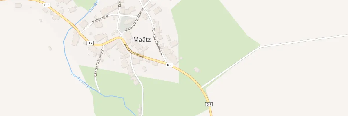 Plan du 4 Rue Principale à Maâtz