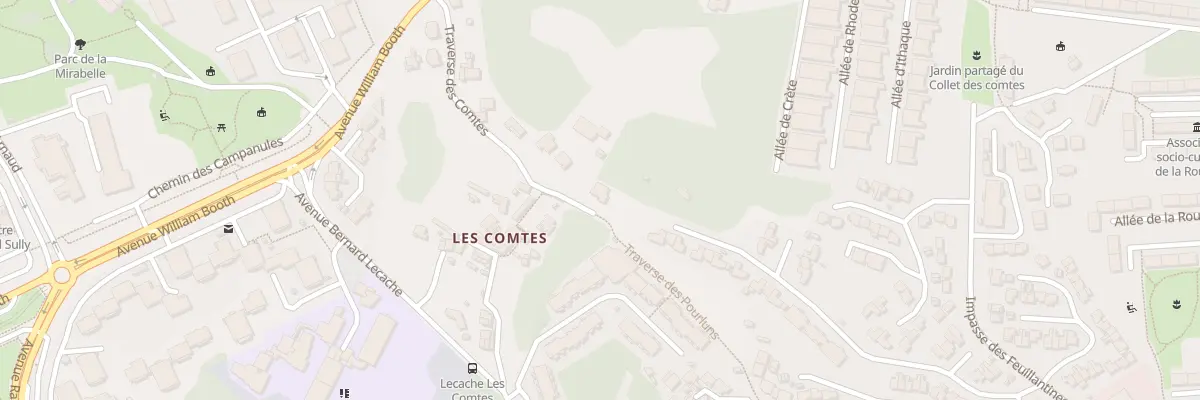 Plan du 36 Tsse des Comtes à Marseille 11e Arrondissement