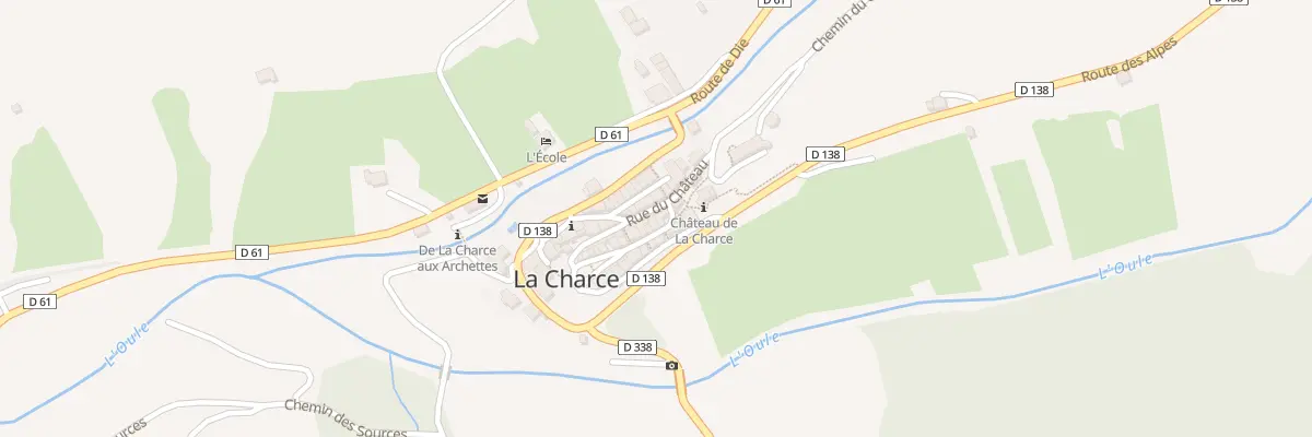 Plan du 5047 Vialle à La Charce