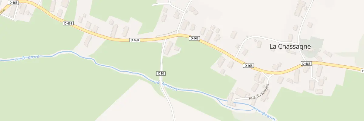Plan du 21 Rue du Val de Brenne à La Chassagne