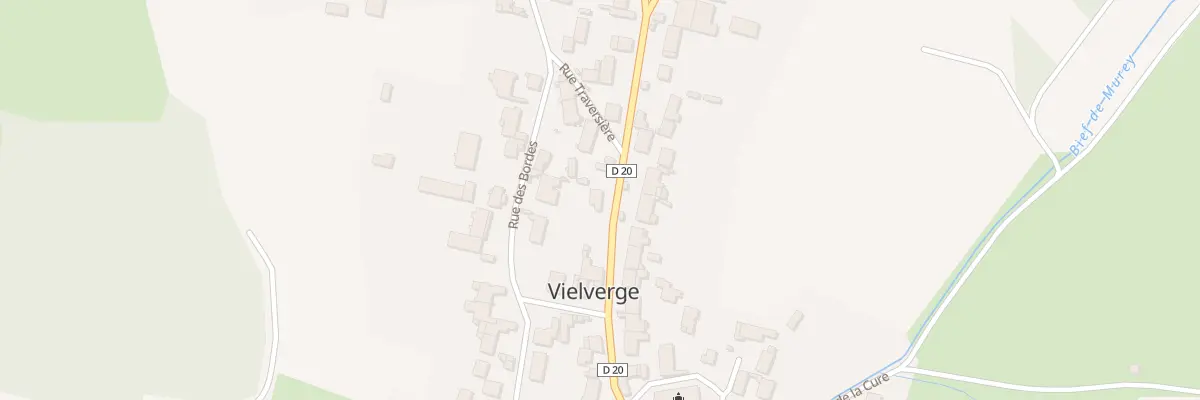Plan du 25 Vc Grande Rue à Vielverge
