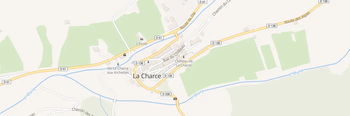 Plan du 5057 Vialle à La Charce