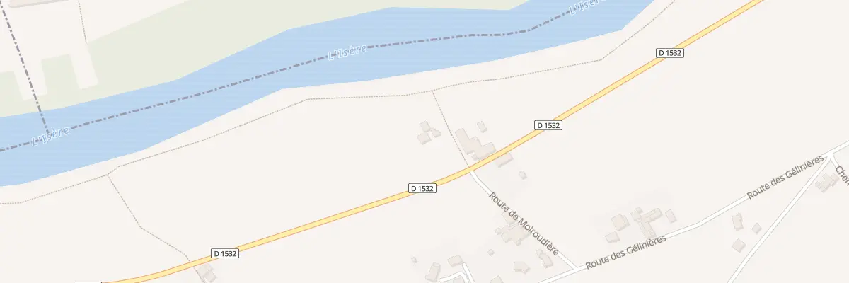 Plan du 178 Rte Nationale 532 à Rovon