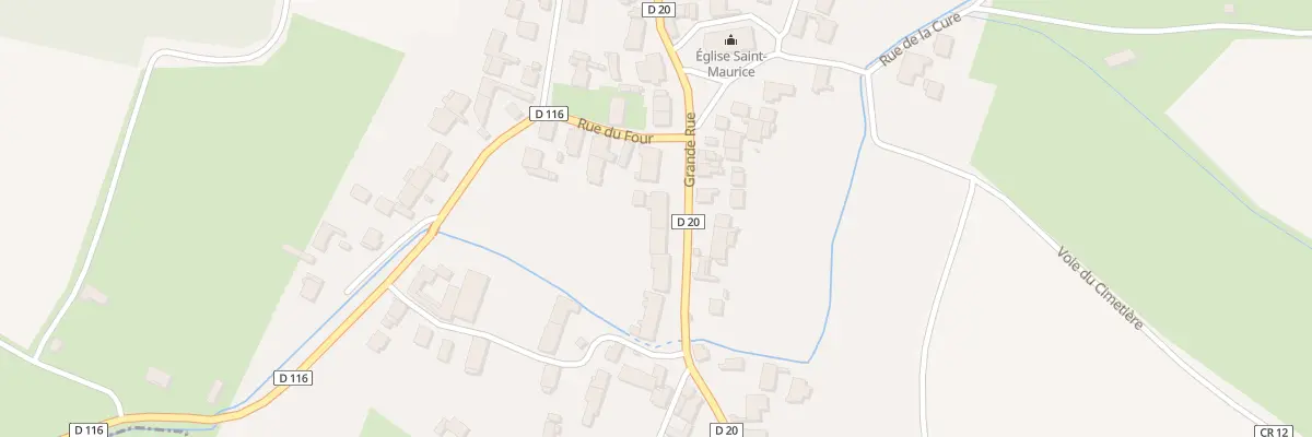 Plan du 9 Vc Grande Rue à Vielverge