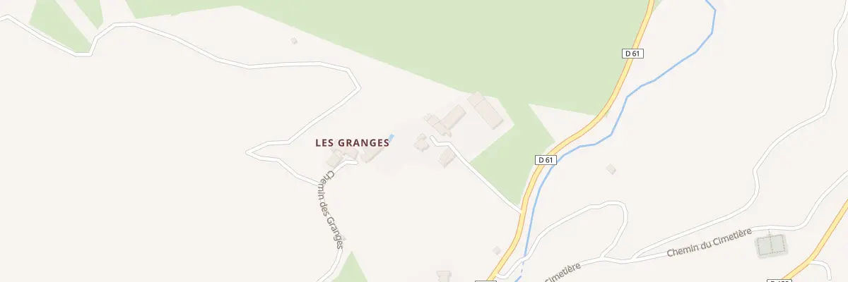 Plan du 5033 Le Chiron à La Charce