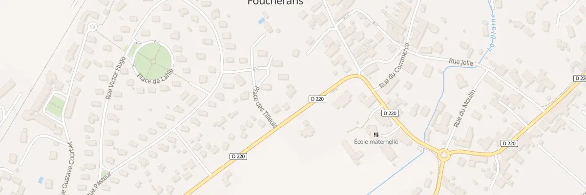 Plan du 2 Rue de Damparis à Foucherans