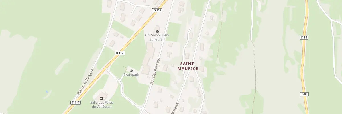 Plan du 145 Rue des Pelerins à Val Suran