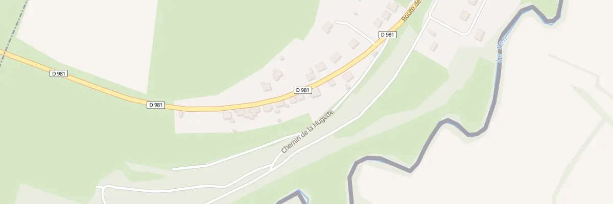 Plan du 7 Rte de Montmedy à Écouviez