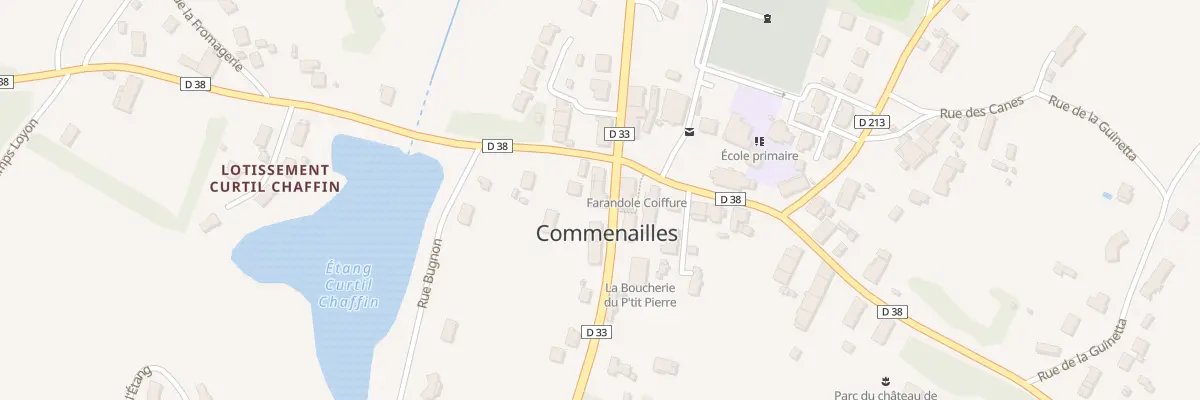 Plan du 5312 Rue des Combes à Commenailles