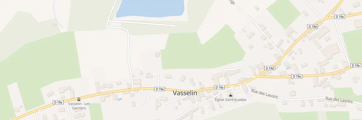 Plan du 10 Rue des Garniers à Vasselin