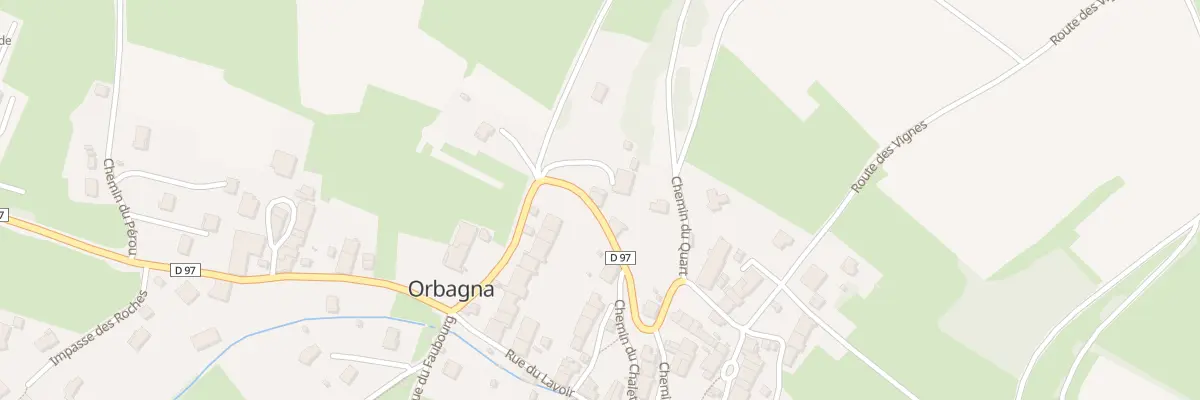 Plan du 8 Mte de la Chapelle à Beaufort-Orbagna