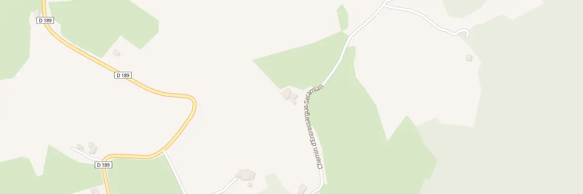 Plan du 5219 Seramian à Reilhanette