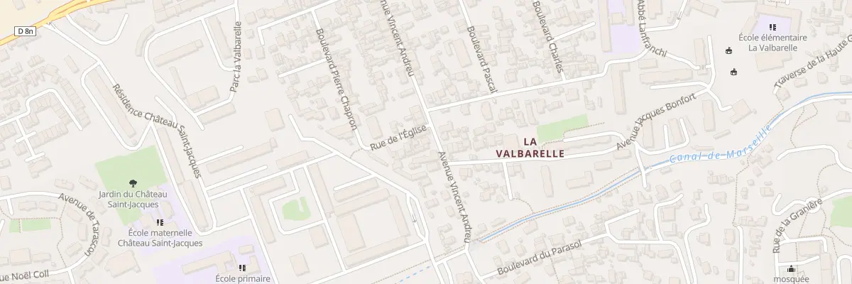 Plan du 72 Av Vincent Andreu à Marseille 11e Arrondissement