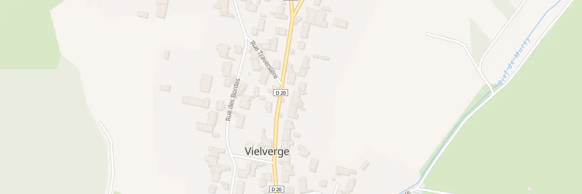 Plan du 34 Vc Grande Rue à Vielverge