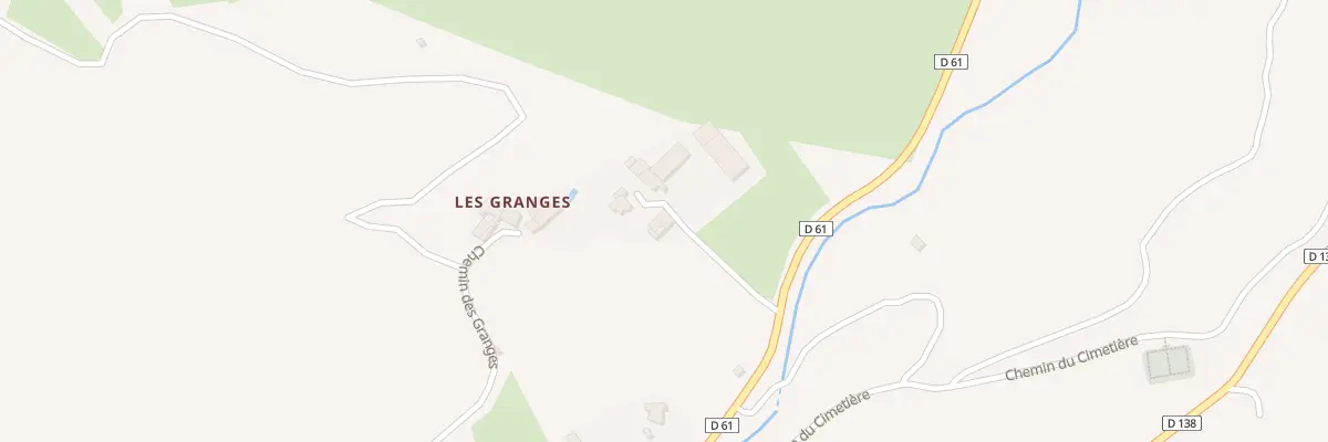 Plan du 5056 Pres les Granges à La Charce
