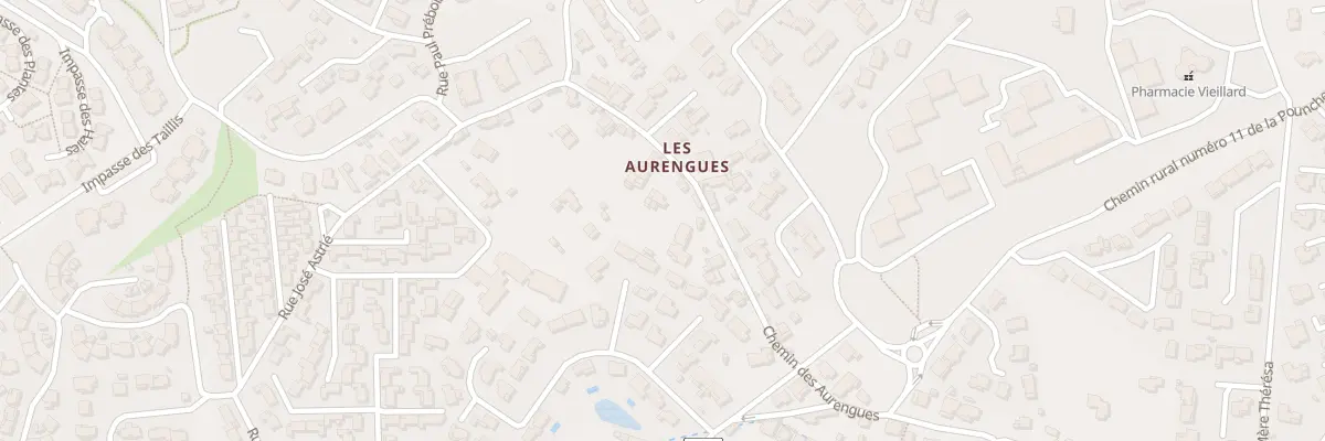 Plan du 63 Che Aurengues à Marseille 13e Arrondissement